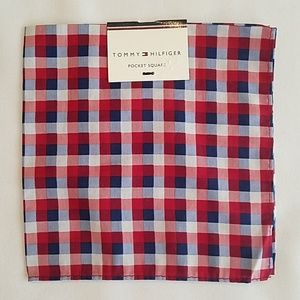 NWT Tommy Hilfiger Pocket Square Plaid
